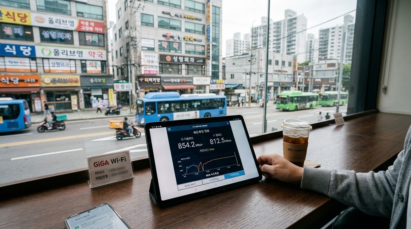 벽을 뚫는 Wi-Fi! 공유기 최적 설치 위치와 5GHz 채널 변경 속도 최적화 팁 모바일 완료 화면